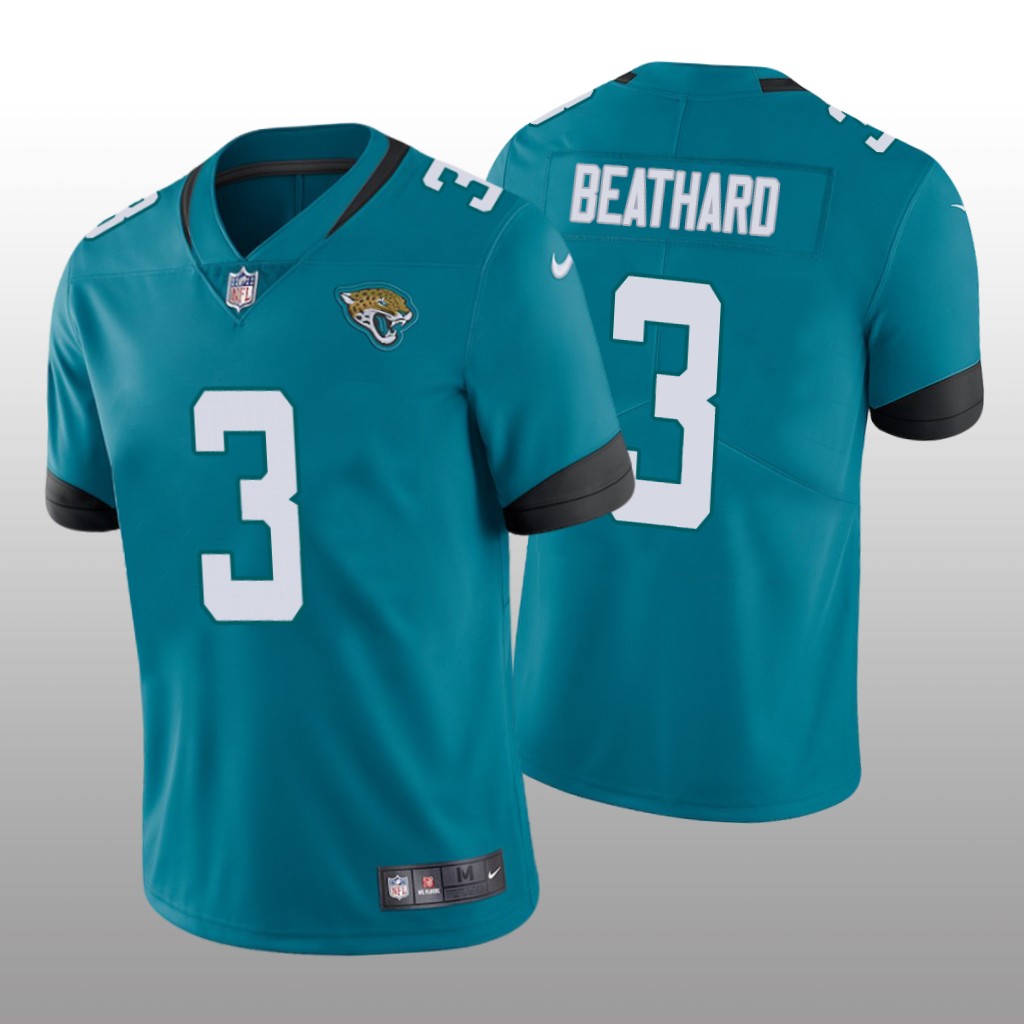 Jacksonville Jaguars C.J. Beathard Teal Jersey Vapor Limited - Men's