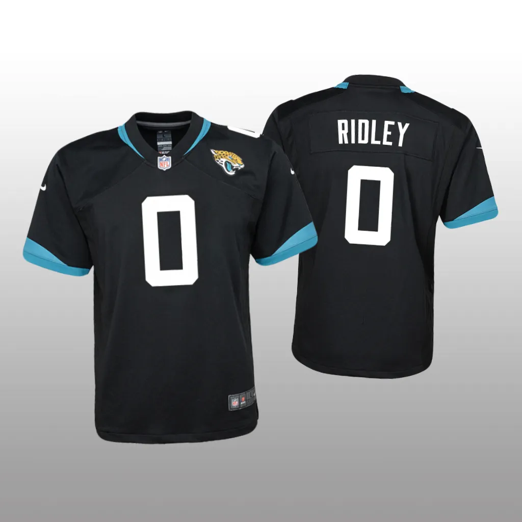 Jacksonville Jaguars Calvin Ridley Black Jersey Game - Youth