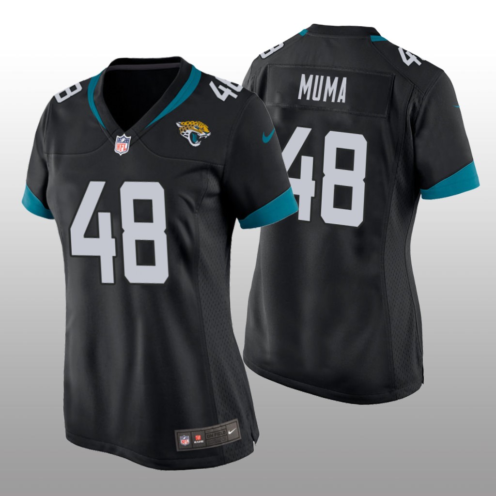 Jacksonville Jaguars Chad Muma Black Jersey Game - Women's