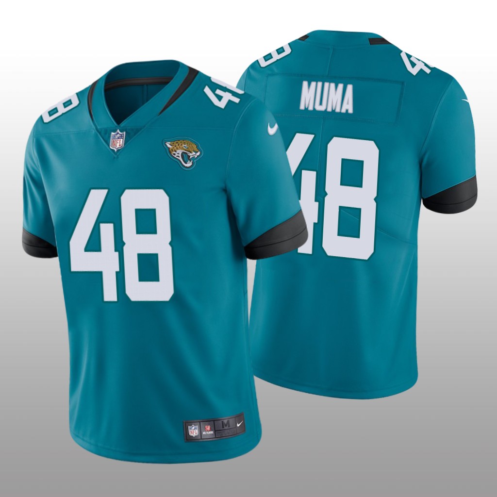 Jacksonville Jaguars Chad Muma Teal Jersey Vapor Limited - Men's