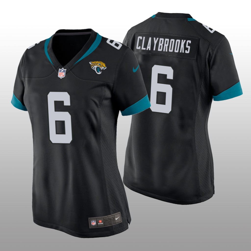Jacksonville Jaguars Chris Claybrooks Black Jersey Game - Women's