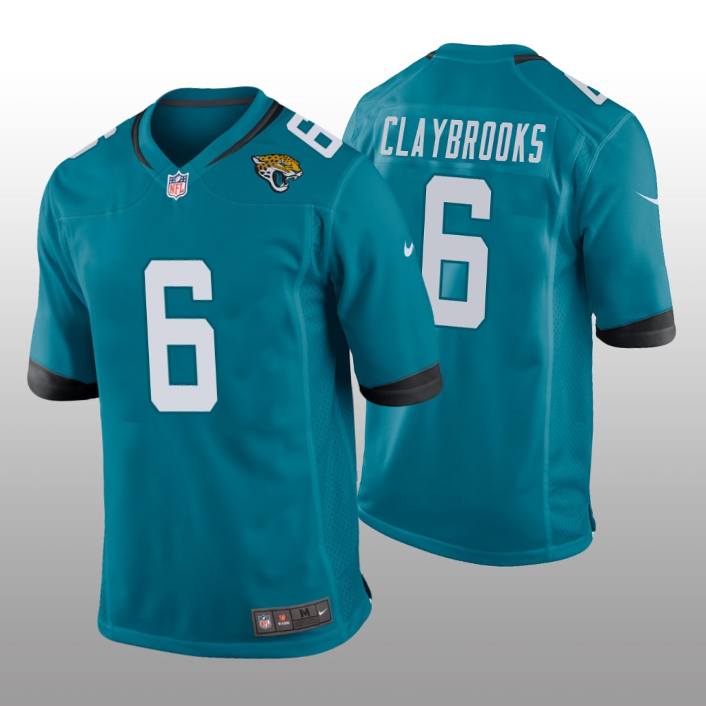 Jacksonville Jaguars Chris Claybrooks Teal Jersey Game - Men's