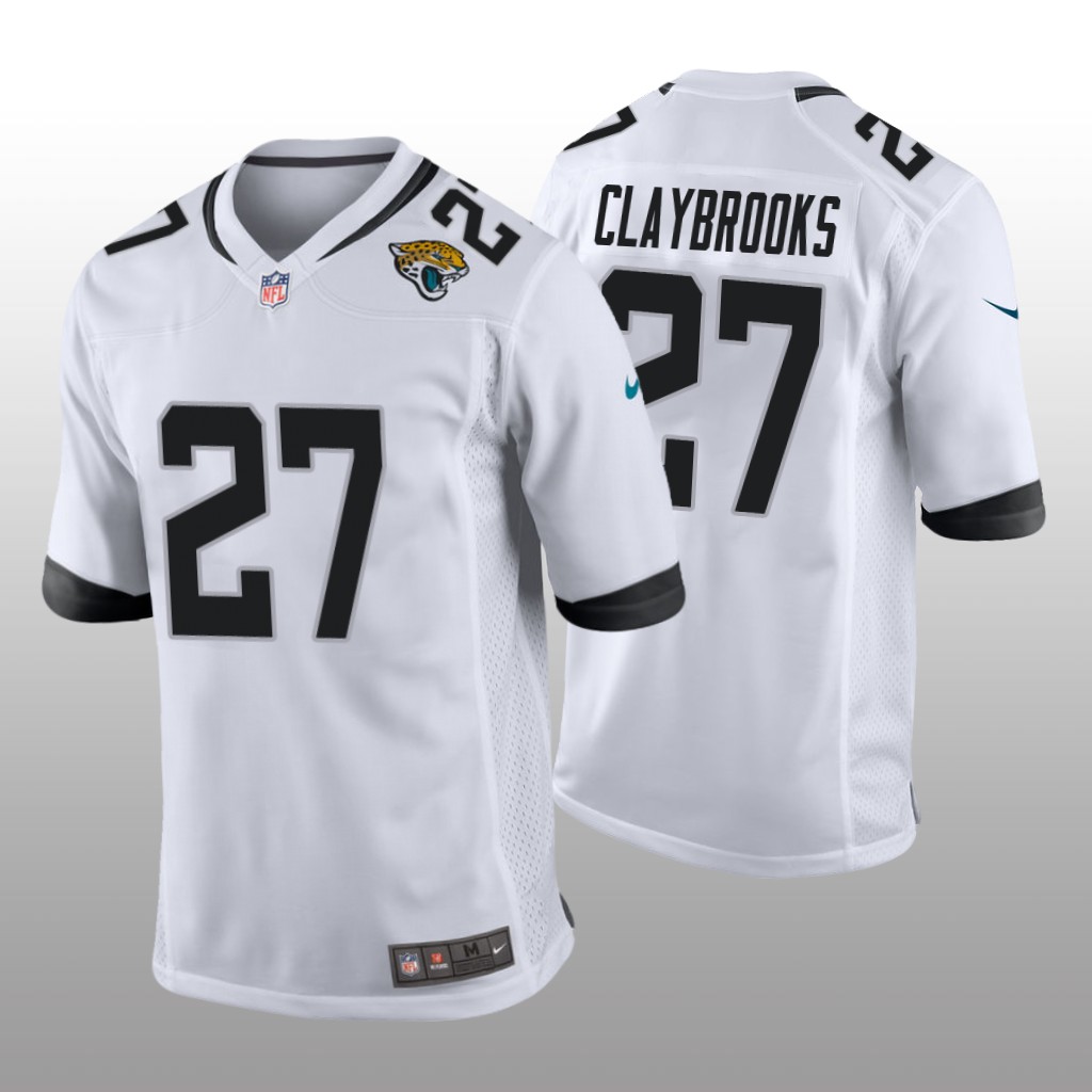 Jacksonville Jaguars Chris Claybrooks White Jersey Game - Men's