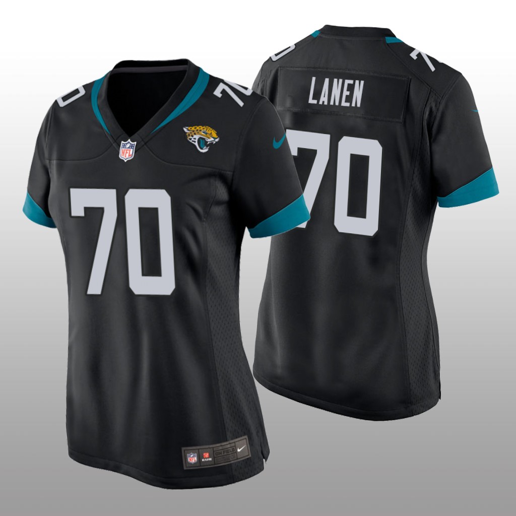 Jacksonville Jaguars Cole Van Lanen Black Jersey Game - Women's