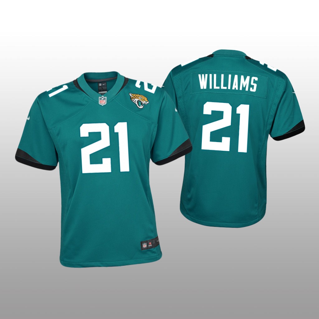 Jacksonville Jaguars Darious Williams Teal Jersey Game - Youth