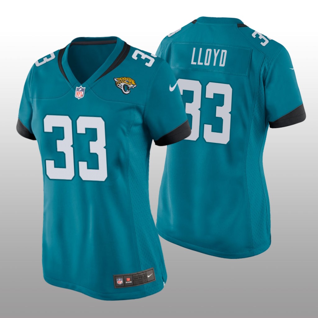Jacksonville Jaguars Devin Lloyd Teal Jersey Game - Women's