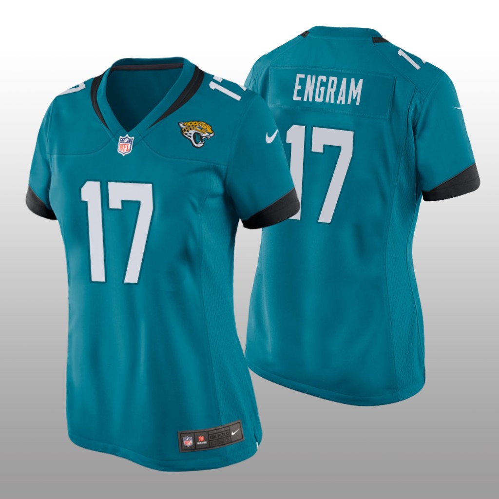 Jacksonville Jaguars Evan Engram Teal Jersey Game - Women's