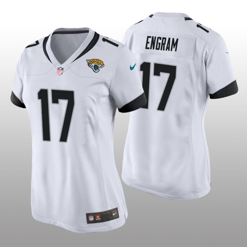 Jacksonville Jaguars Evan Engram White Jersey Game - Women's
