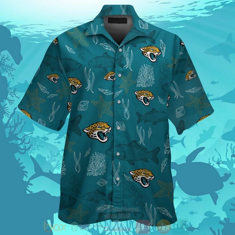 Jacksonville Jaguars Fish Hawaiian Shirt