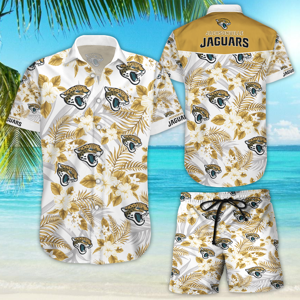 Jacksonville Jaguars Hawaiian Shirt 3D