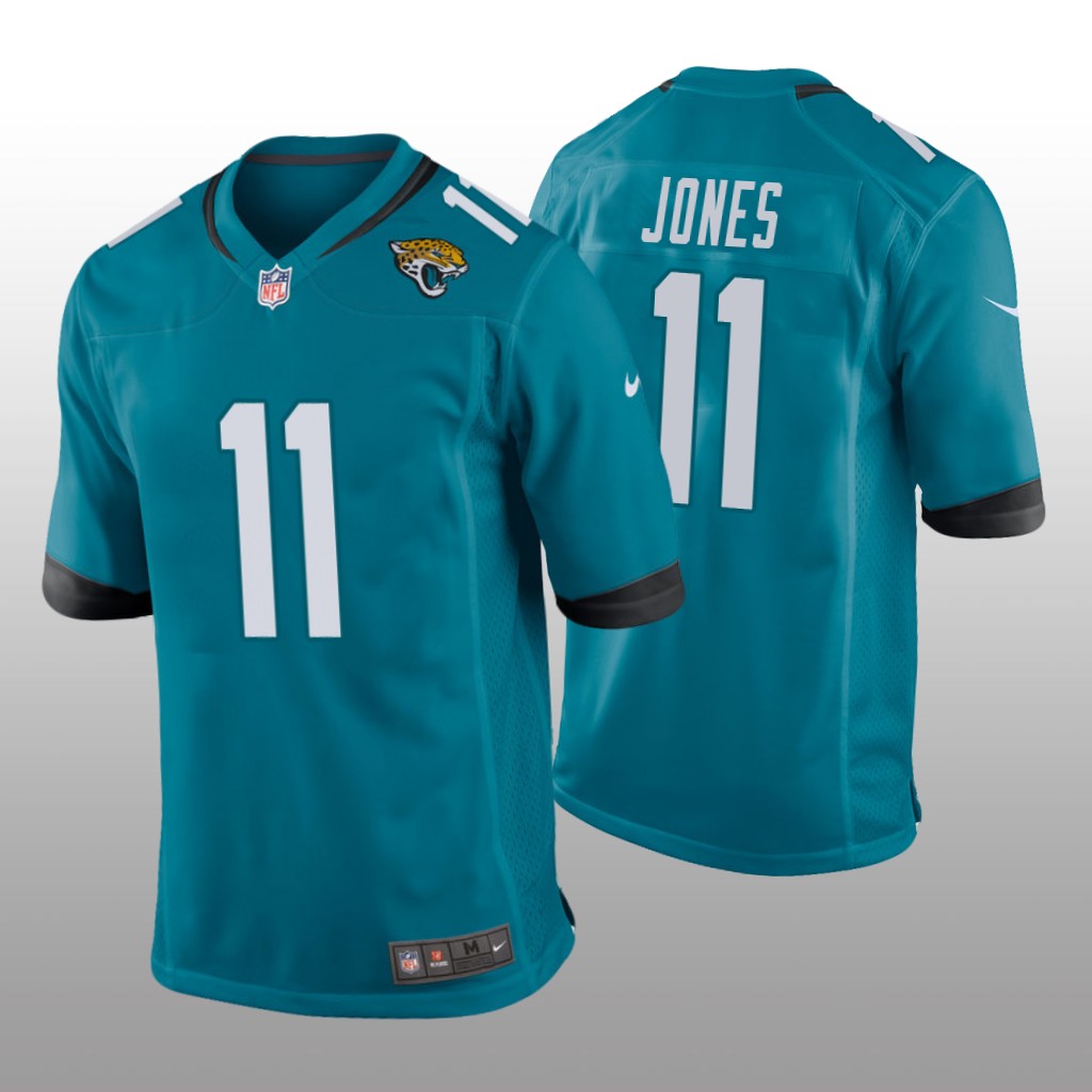 Jacksonville Jaguars Marvin Jones Teal Jersey Game - Men's