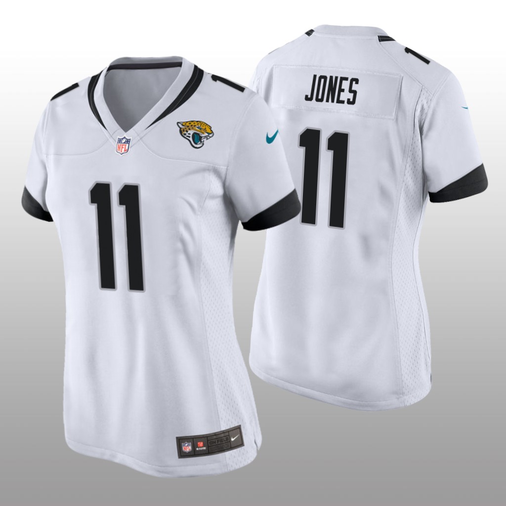 Jacksonville Jaguars Marvin Jones White Jersey Game - Women's
