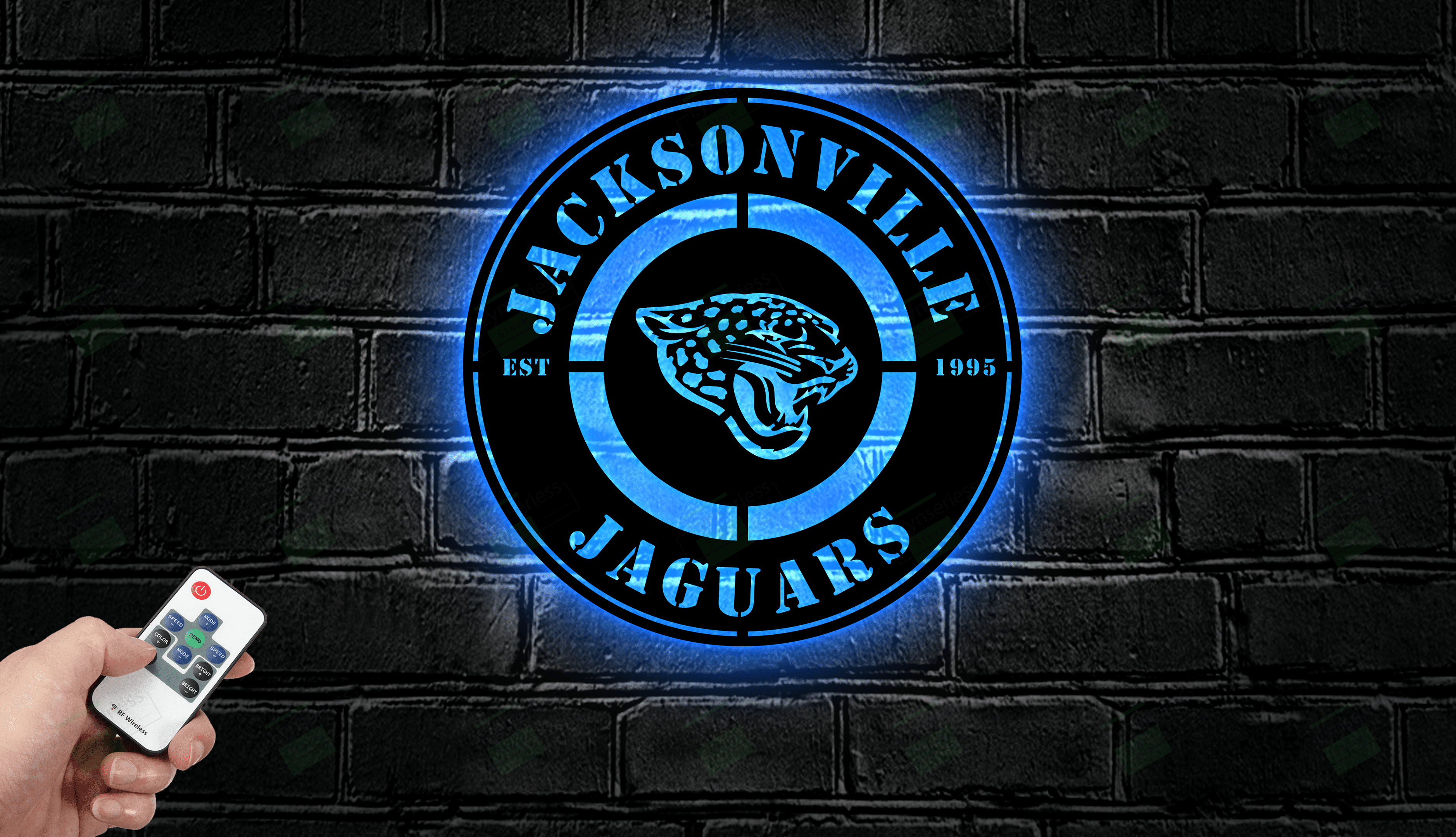 Jacksonville Jaguars Metal Sign – Led Light Sign NFL