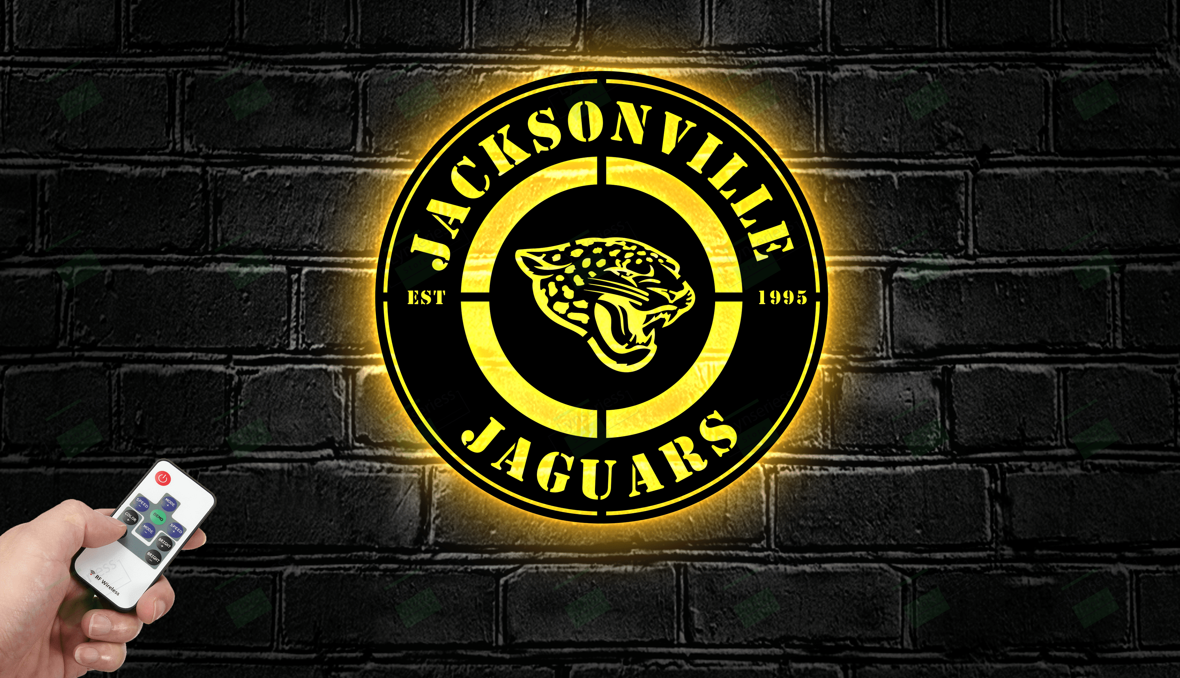 Jacksonville Jaguars Metal Sign – Led Light Sign NFL