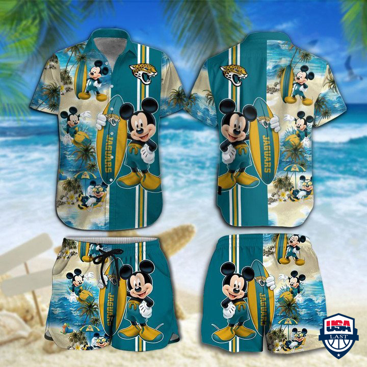 Jacksonville Jaguars Mickey Mouse Hawaiian Shirt