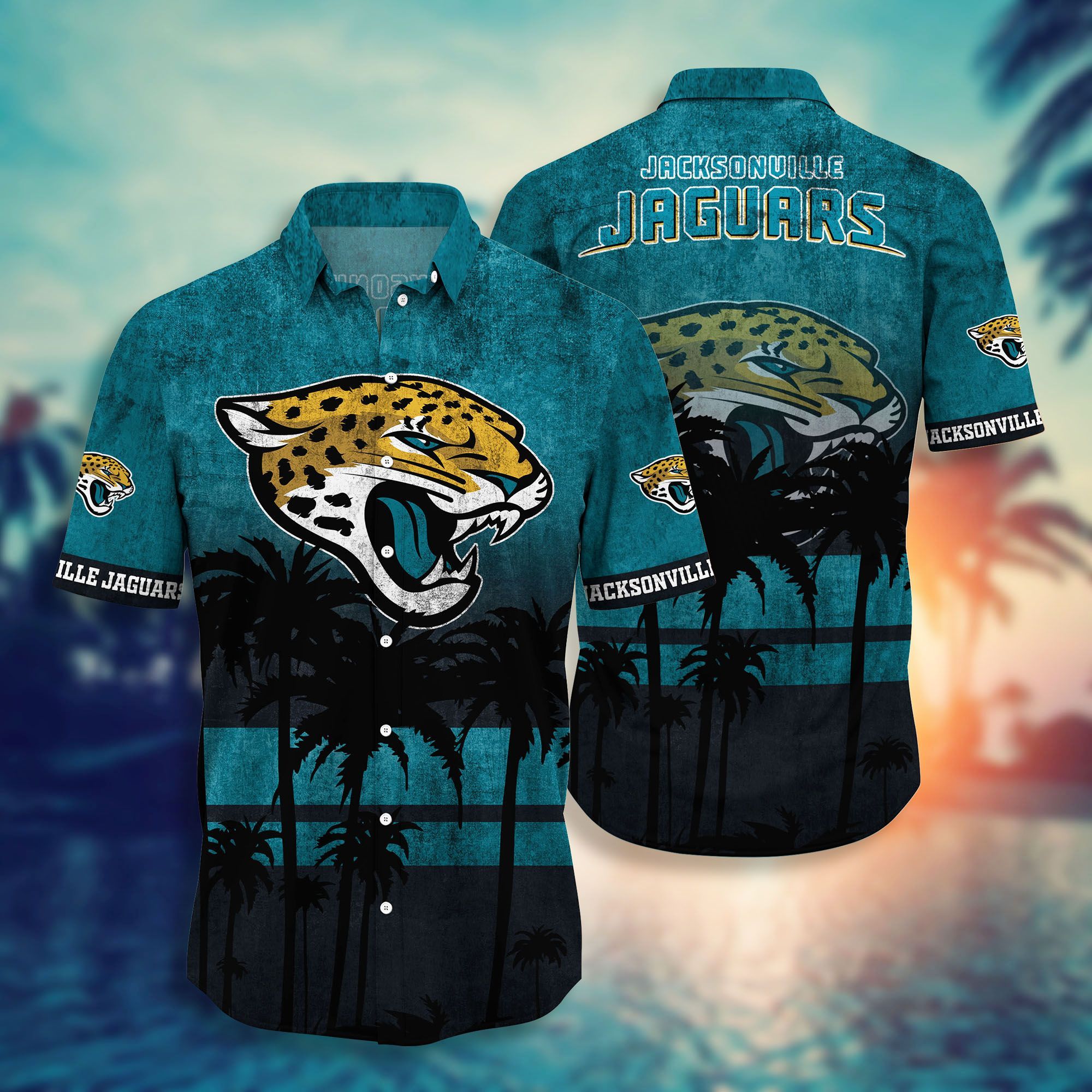 Jacksonville Jaguars NFL-Hawaii Shirt Style Hot Trending Summer-Hawaiian NFL