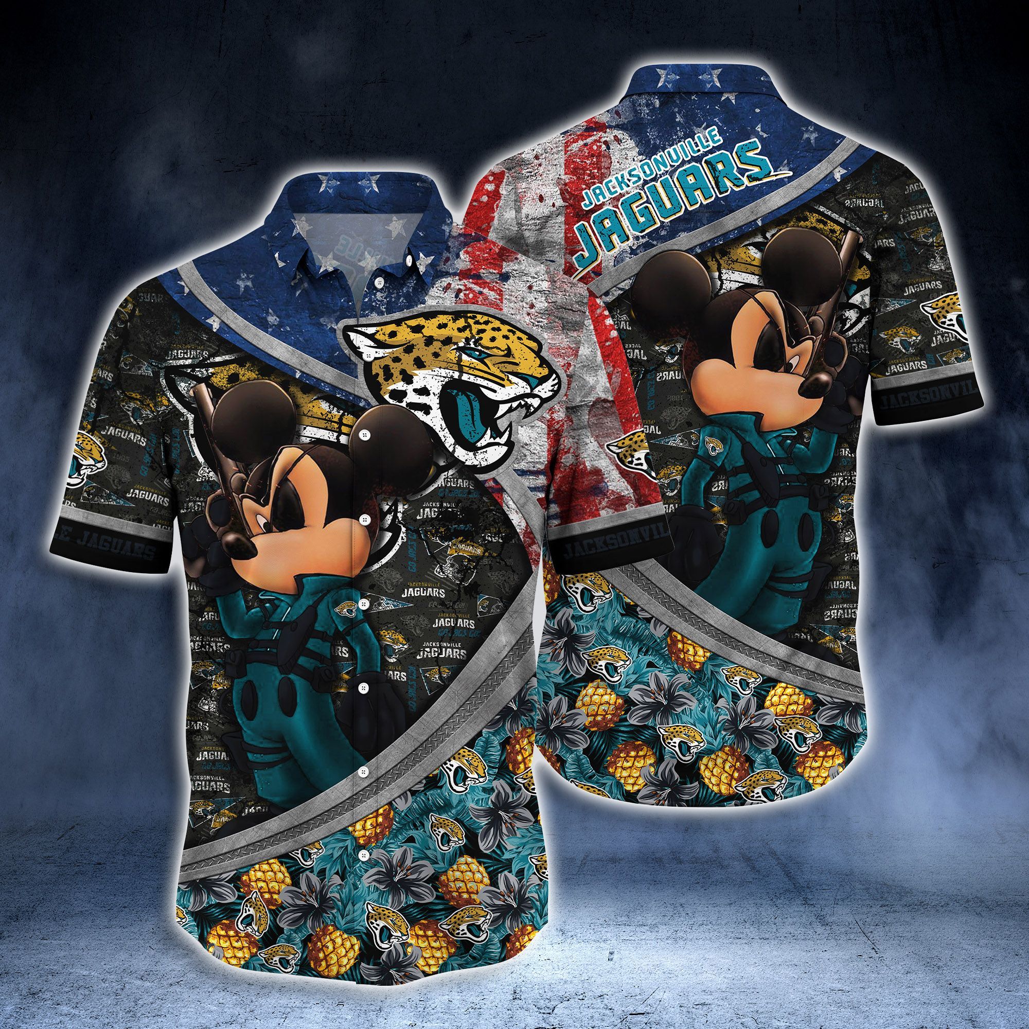 Jacksonville Jaguars NFL-Hawaii Shirt Style Hot Trending