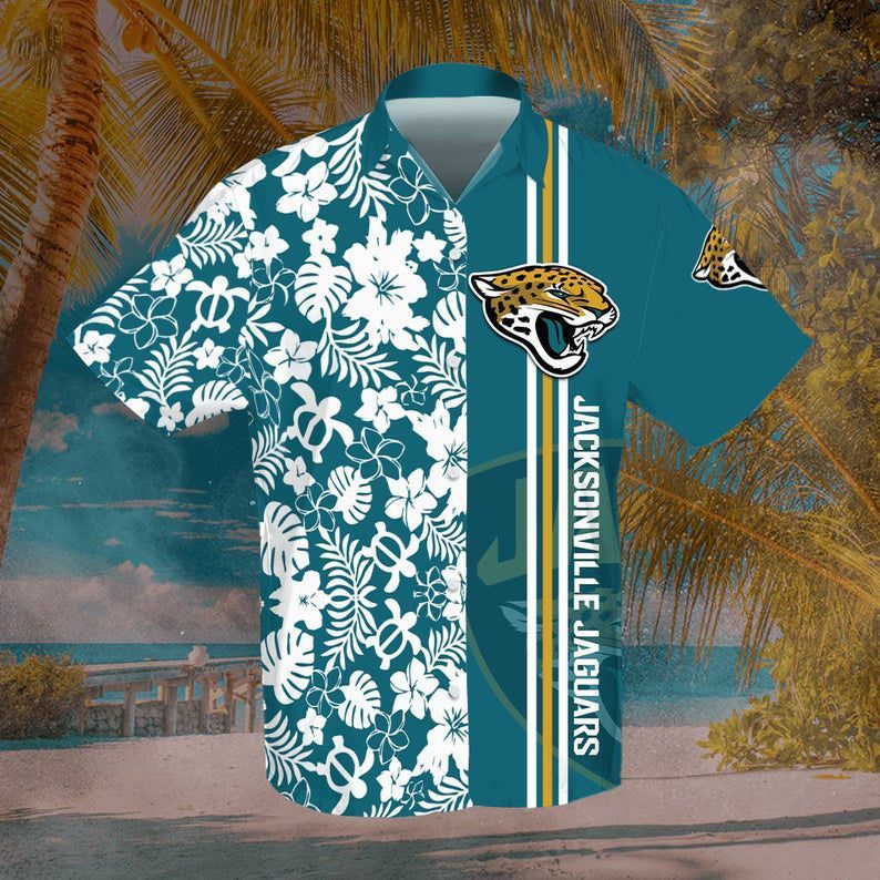 Jacksonville Jaguars NFL Football Sport Logo – Premium Hawaiian Shirt – Gift For Sports Lovers
