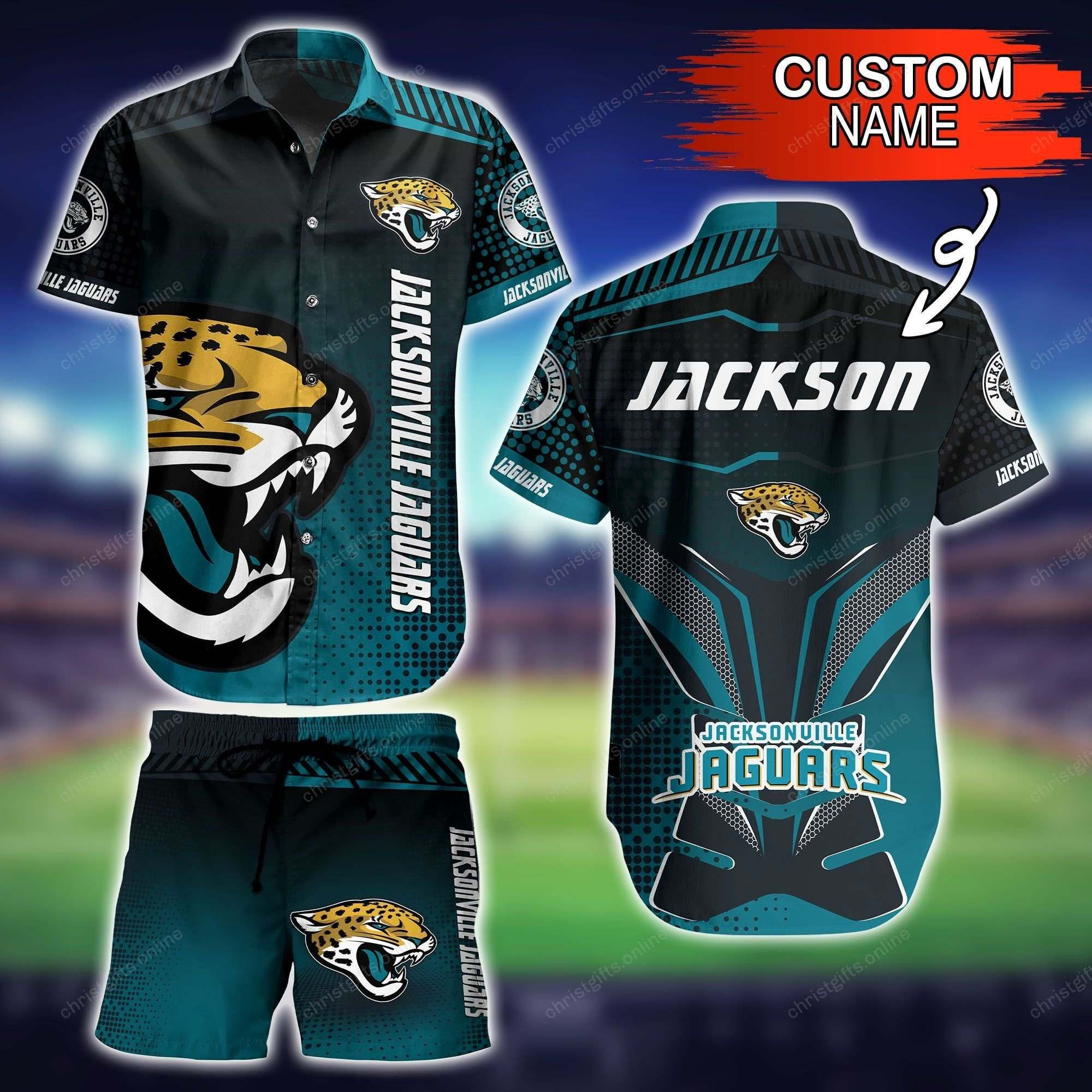 Jacksonville Jaguars Nfl Personalize Hawaii Shirt Style