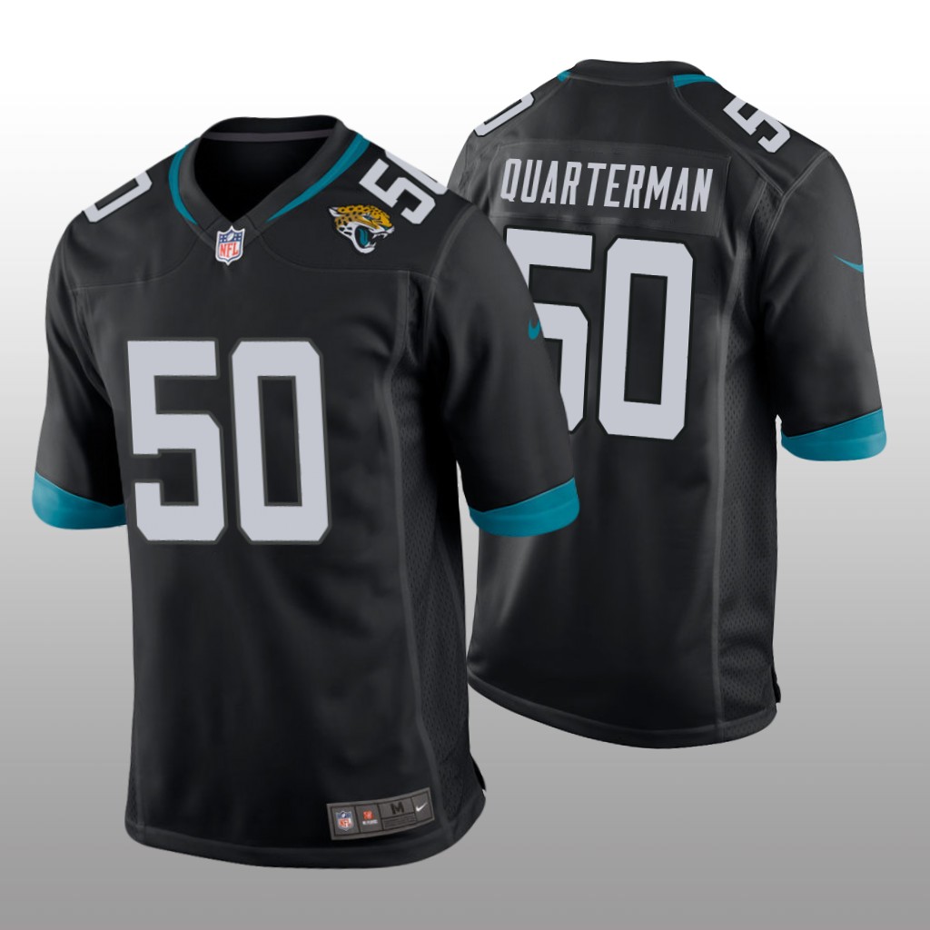 Jacksonville Jaguars Shaquille Quarterman Black Jersey Game - Men's