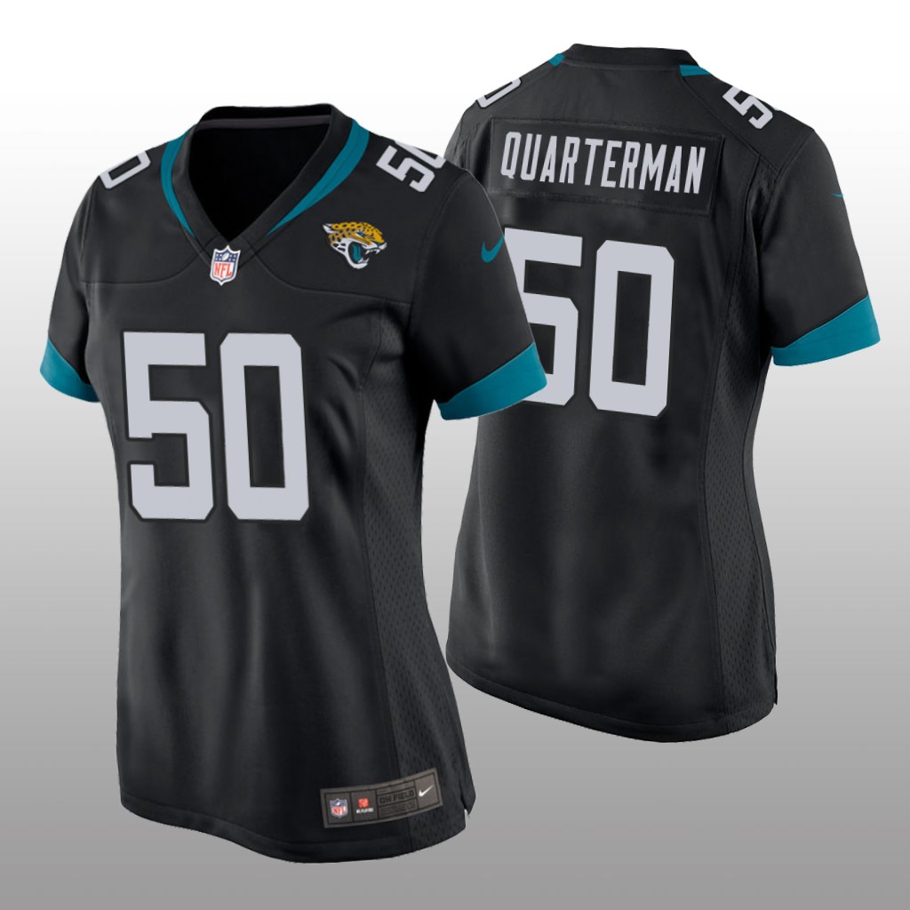 Jacksonville Jaguars Shaquille Quarterman Black Jersey Game - Women's