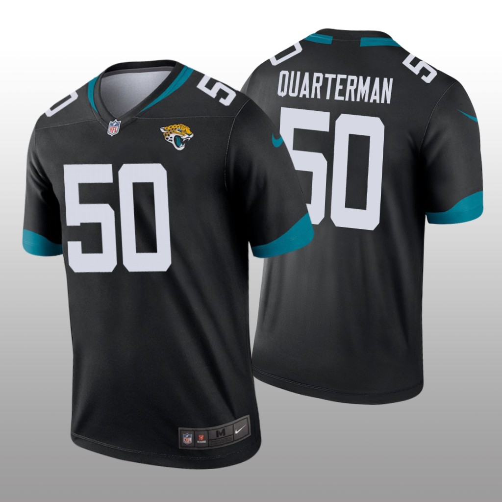 Jacksonville Jaguars Shaquille Quarterman Black Jersey Legend - Men's