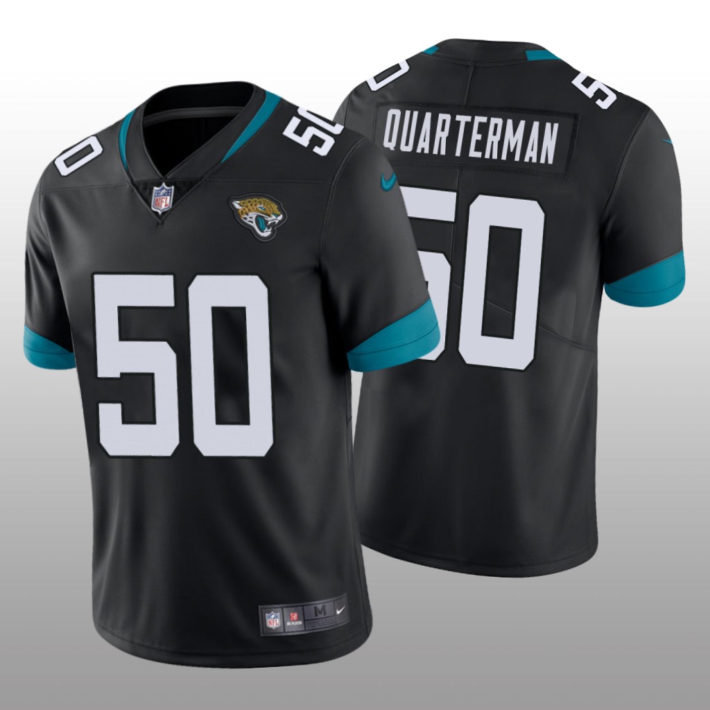 Jacksonville Jaguars Shaquille Quarterman Black Jersey Vapor Limited - Men's