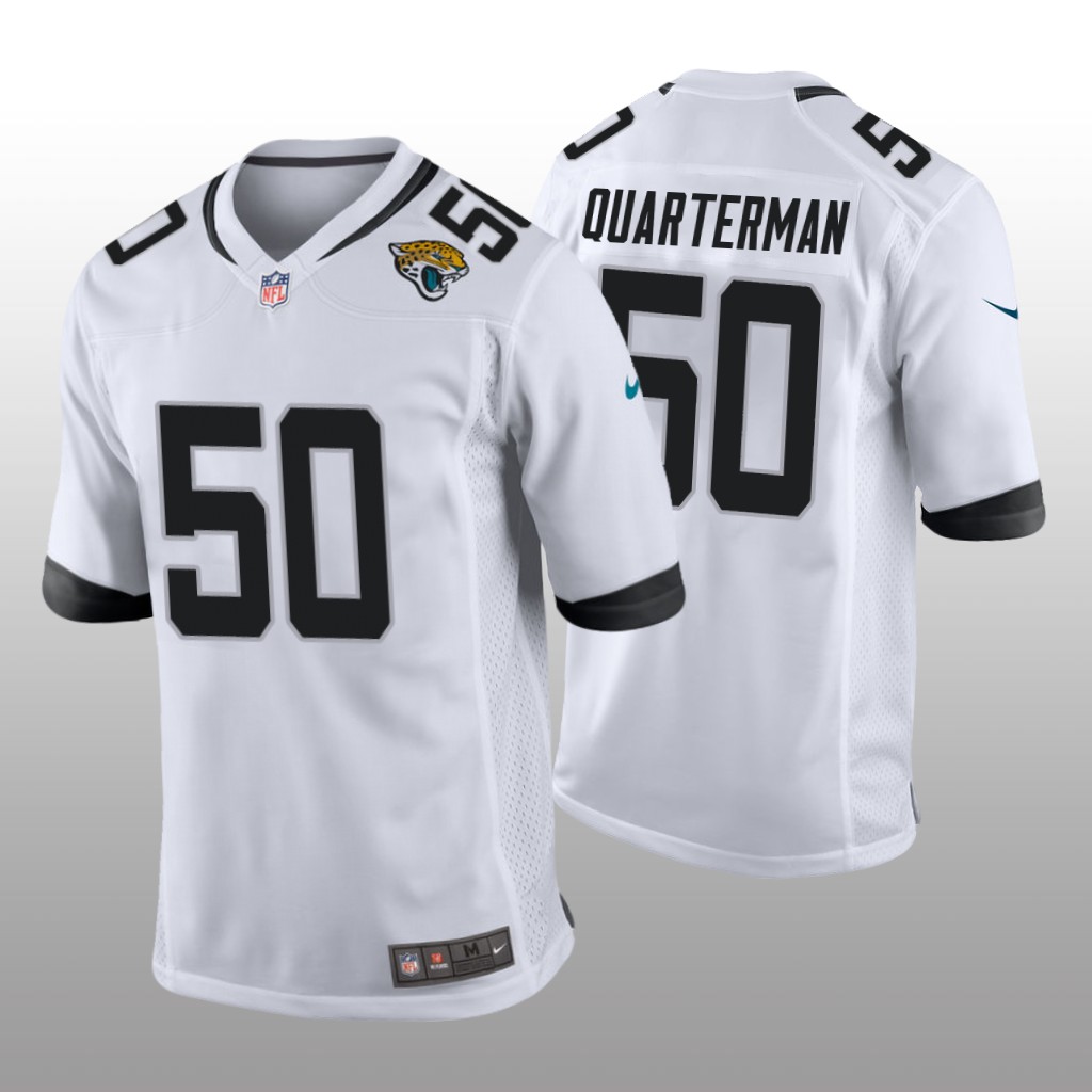 Jacksonville Jaguars Shaquille Quarterman White Jersey Game - Men's