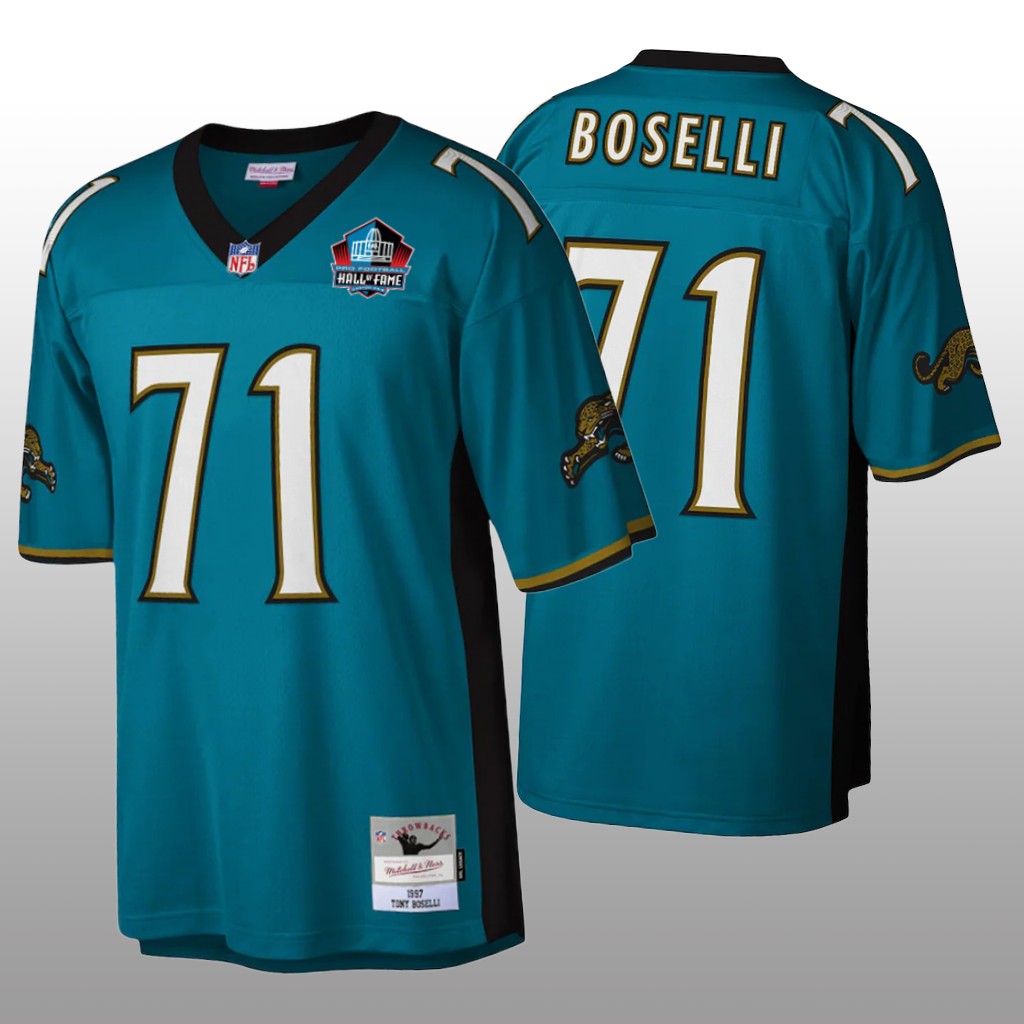 Jacksonville Jaguars Tony Boselli Teal Legacy 2022 Hall of Fame - Men's