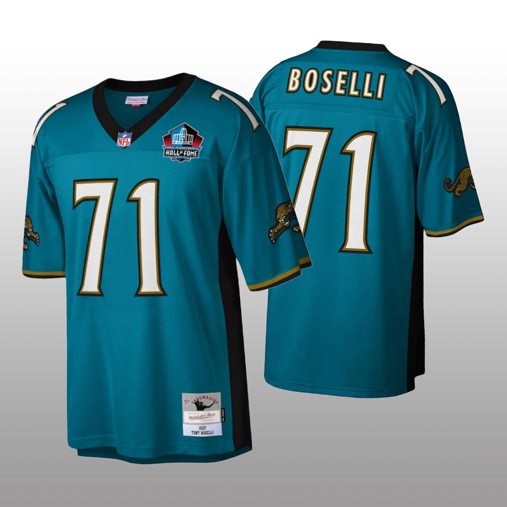 Jacksonville Jaguars Tony Boselli Teal Legacy Pro Hall Of Fame Class Of 2022 - Men's