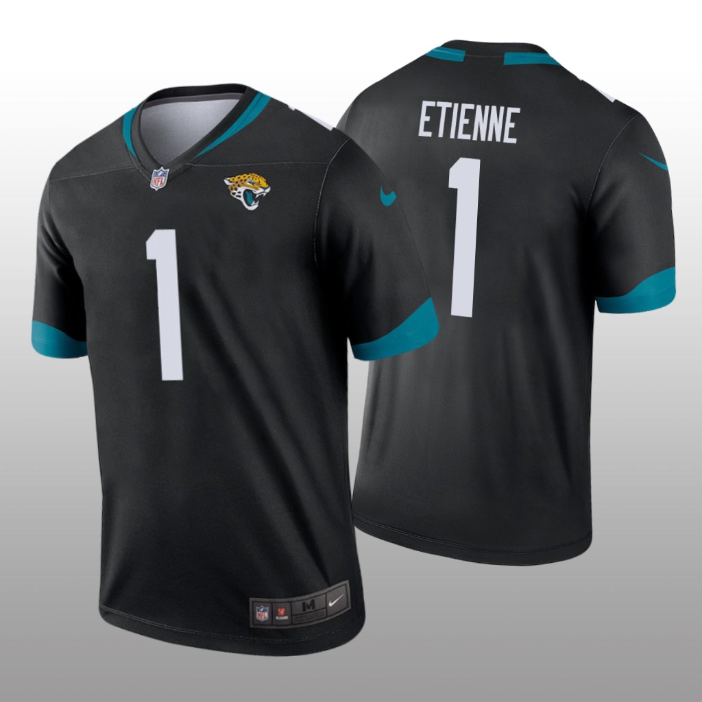 Jacksonville Jaguars Travis Etienne Black Jersey Legend - Men's