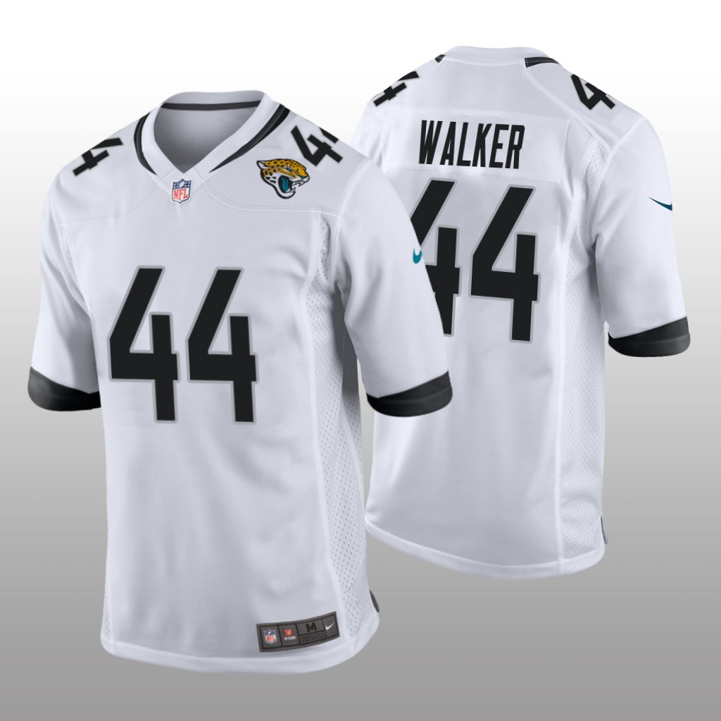 Jacksonville Jaguars White 2022 NFL Draft Travon Walker Game Jersey
