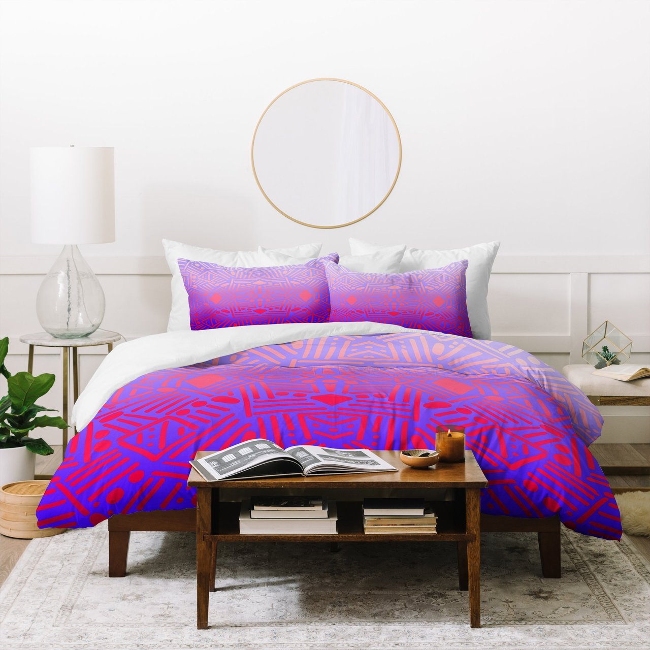 Jacqueline Maldonado Bali Ombre Duvet Cover Bedding Set