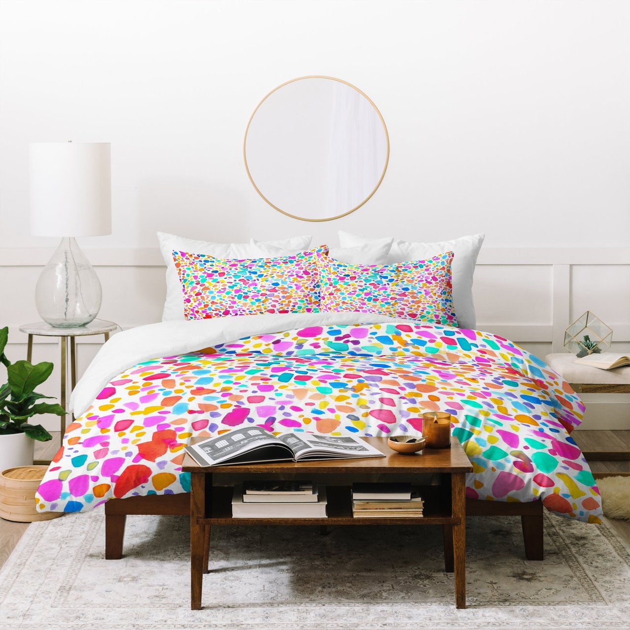 Jacqueline Maldonado Magic Watercolor Duvet Cover Bedding Set