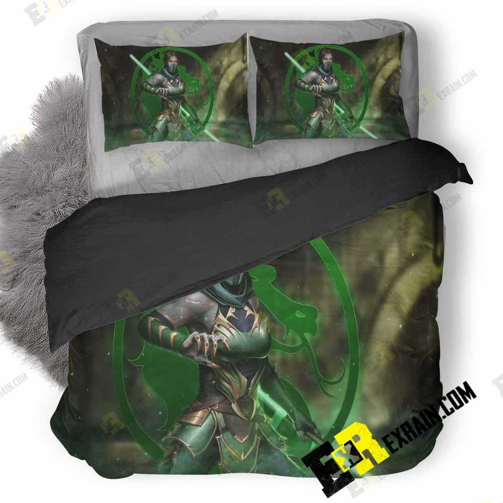Jade Mortal Kombat 11 Wu 3D Customized Duvet Cover Bedding Set
