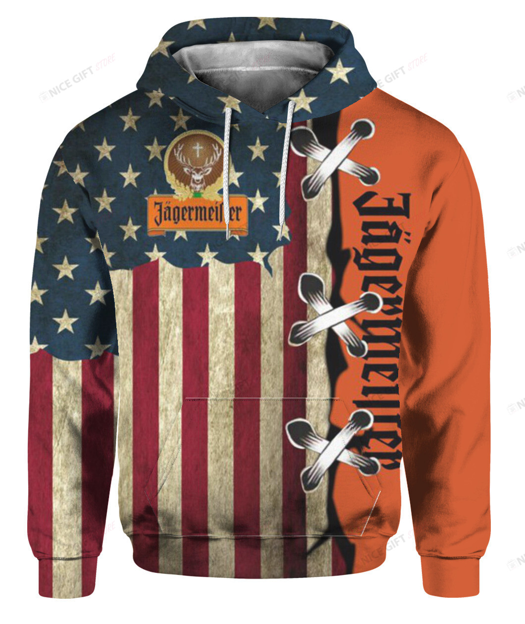 Jagermeister 3D Hoodie Gift For Fans