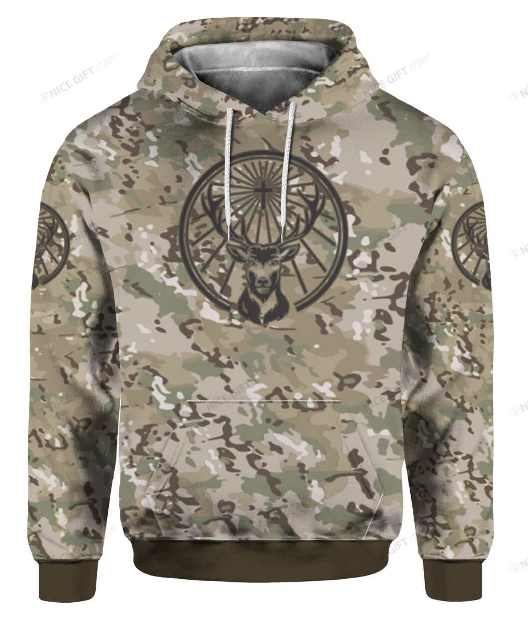 Jagermeister Camouflage 3D Hoodie Gift For Fans