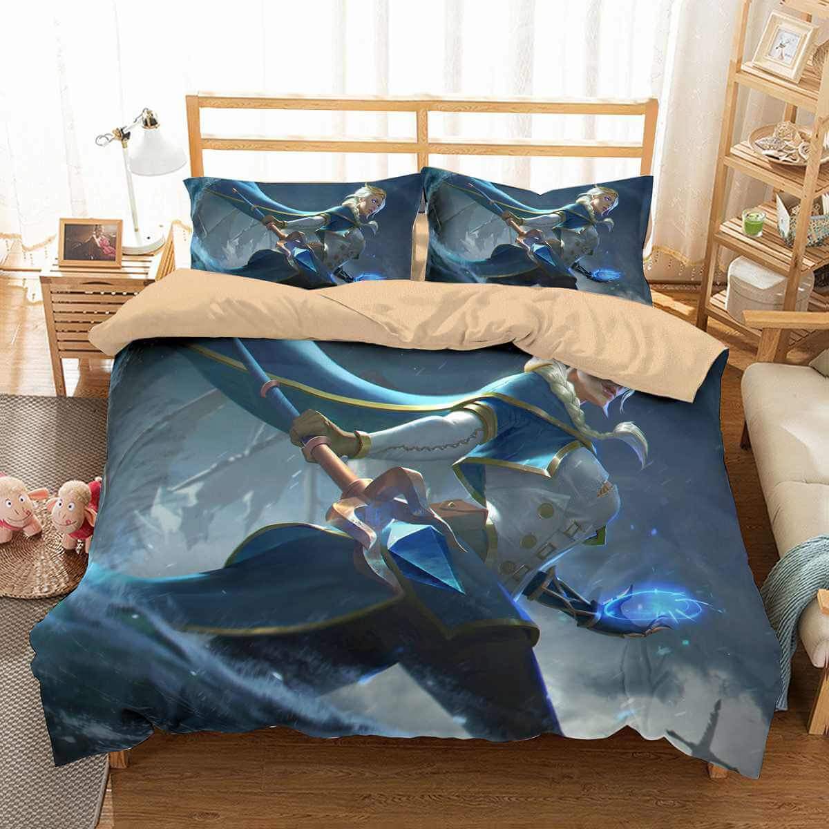 Jaina Proudmoore World Of Warcraft 3D Customized Duvet Cover Bedding Set