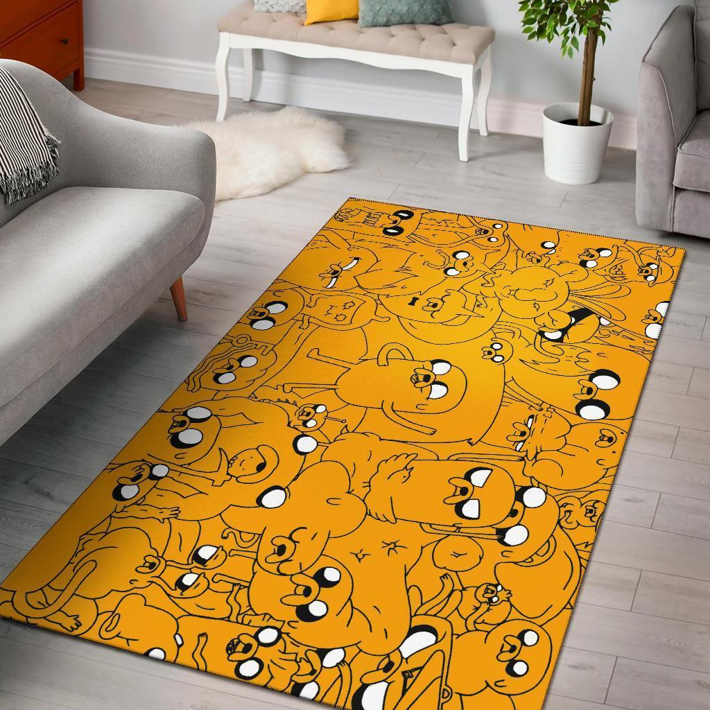 Jake Adventure Time Area Rectangle Rug