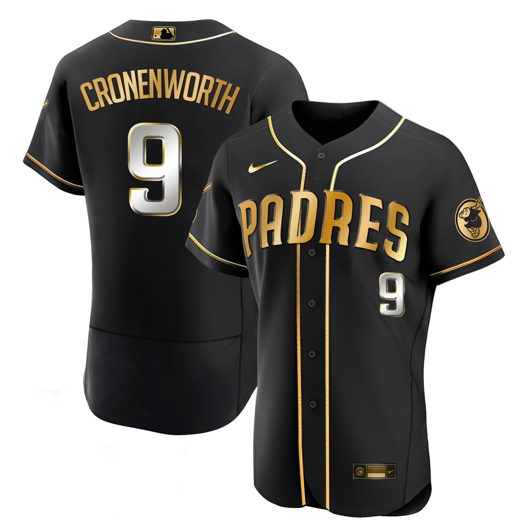 Jake Cronenworth Men's San Diego Padres Black Limited Flex Black Limited Jersey - All Stitched