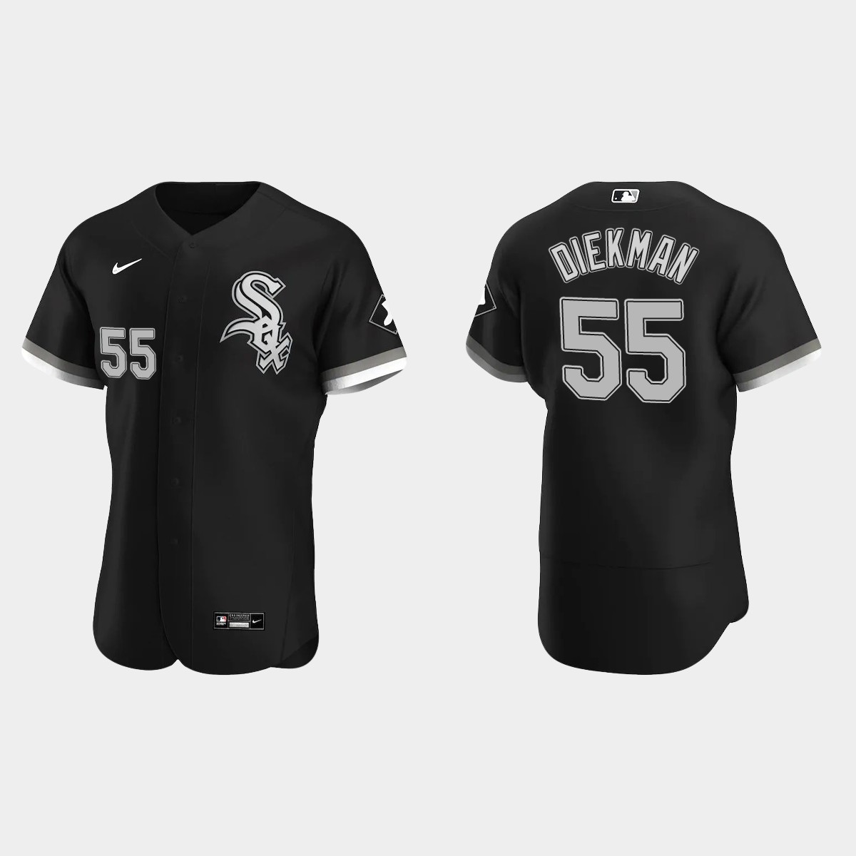 Jake Diekman Chicago White Sox Alternate Jersey - Black