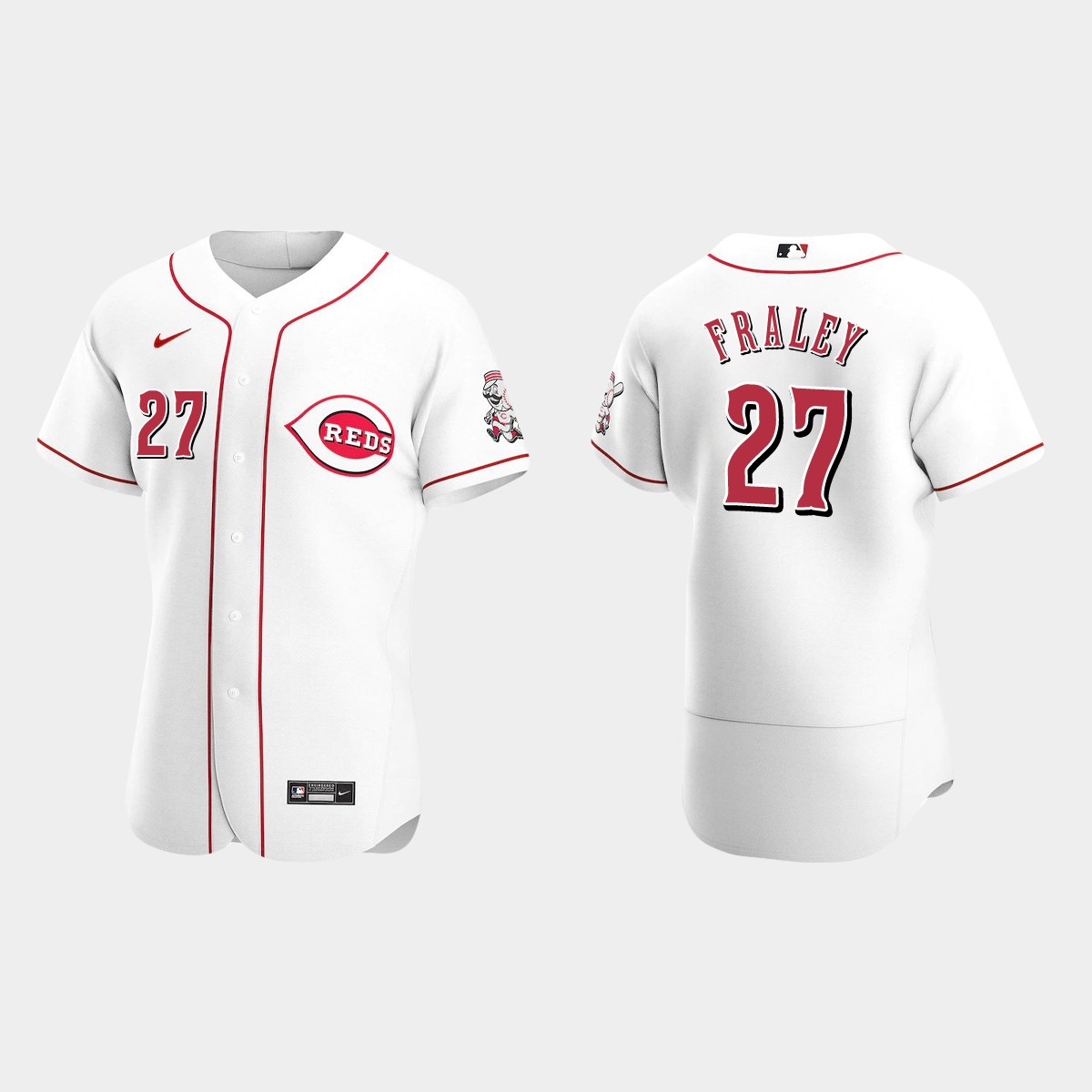 Jake Fraley Cincinnati Reds Home Jersey - White