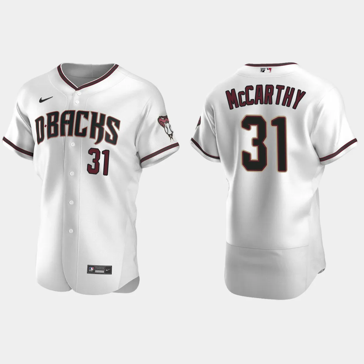 Jake McCarthy Arizona Diamondbacks Home Jersey - White