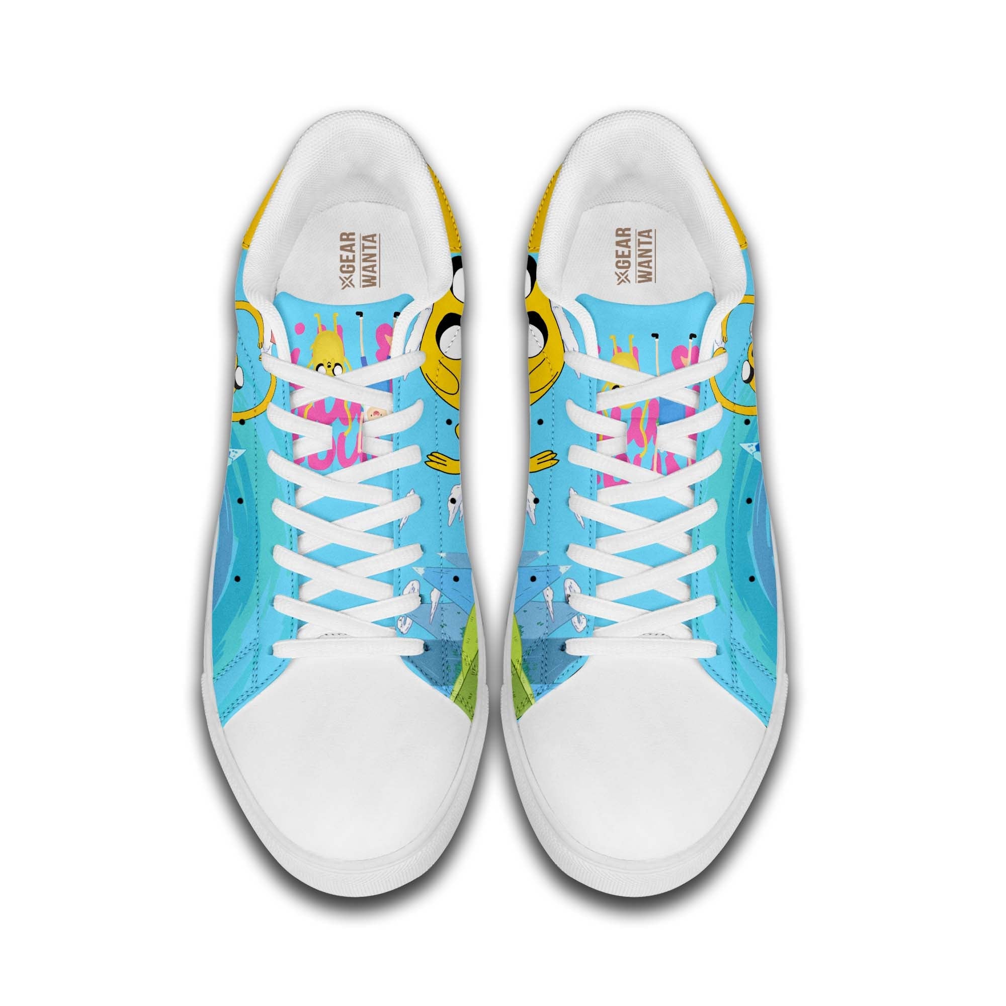 Jake The Dog Skate Shoes Custom Adventure Time Jake Land of Ooo