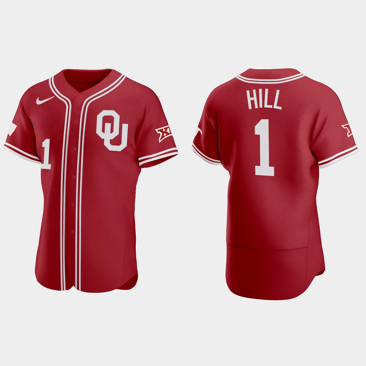 Jalen Hill Oklahoma Sooners 2021 Vapor Prime College Jersey - Red