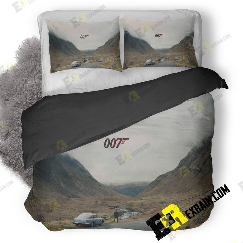 James Bond Skyfall 3D Customized Duvet Cover Bedding Set
