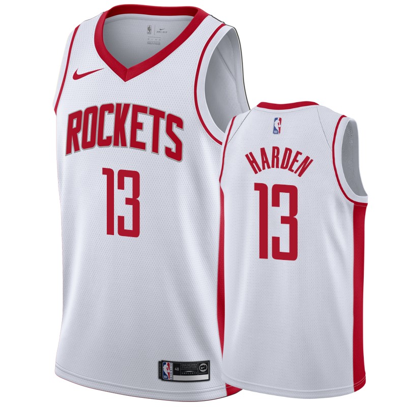 James Harden Houston Rockets #13 2019-20 Association Men's Jersey - White