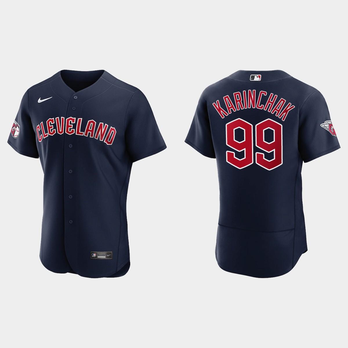 James Karinchak Cleveland Guardians Jersey - Navy