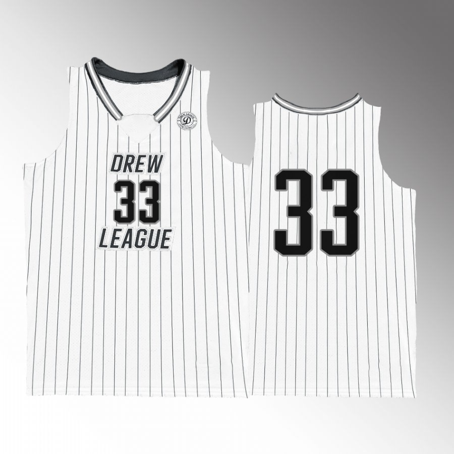 James Wiseman Drew League #33 White Jersey