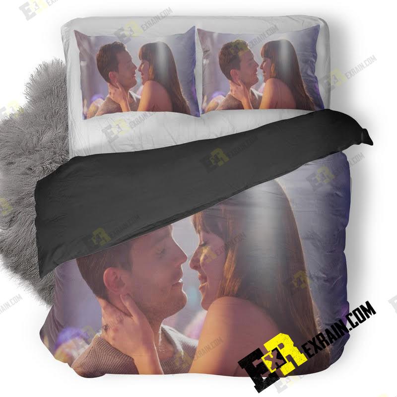 Jamie Dornan And Dakota Johnson Fifty Shades Freed Movie 1M 3D Customized Duvet Cover Bedding Set
